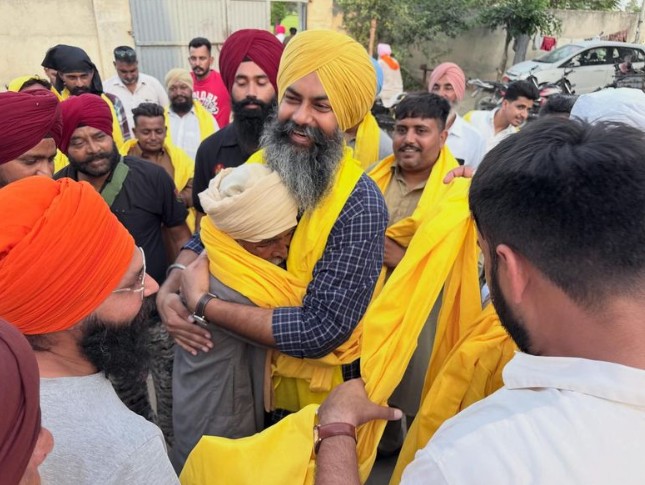Gurpreet Sekhon during his social work