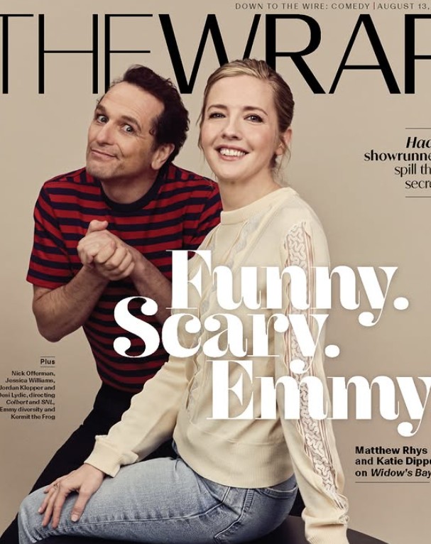 Matthew Rhys on the cover of a magazine