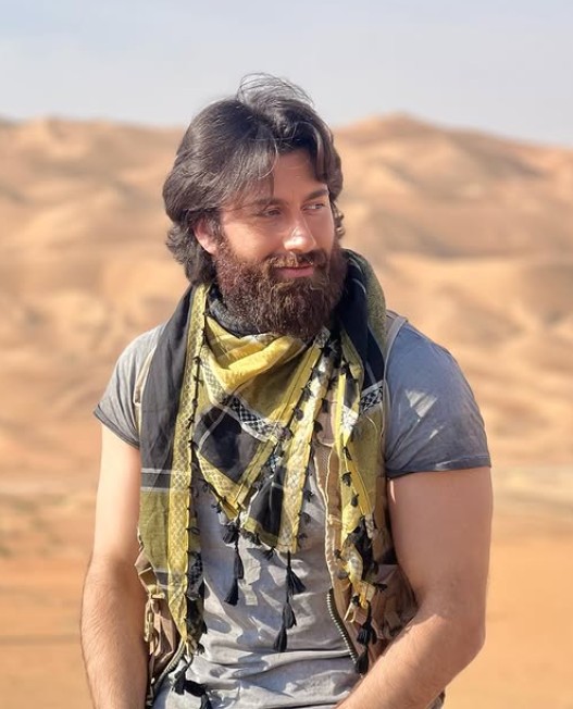 Rohed Khan during a trip
