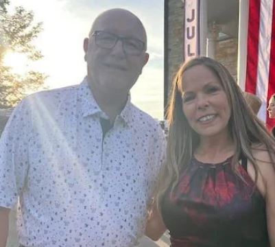 Tamara Lich with her husband