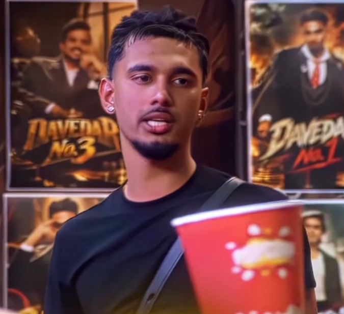 YUNG DSA in a still from the television show Bigg Boss Season 20