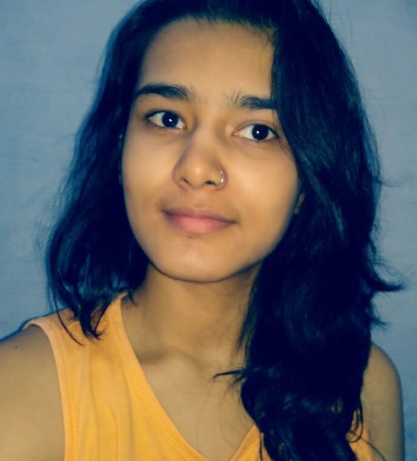 A teenage picture of Neha Bora