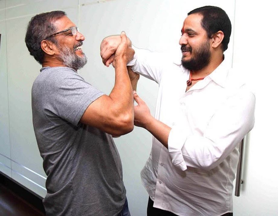 Malhar Patekar with his father, Nana Patekar