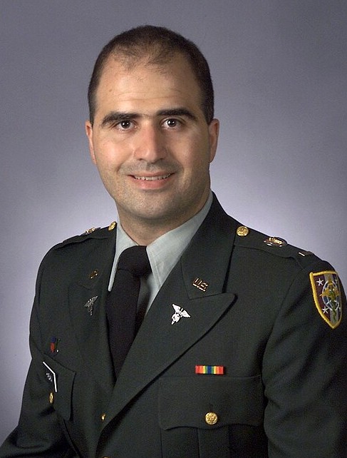 Nidal Hasan in 2003, the year he graduated from the Uniformed Services University of the Health Sciences
